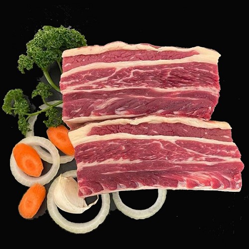 Rinderrippen mit Knochen - Suppenfleisch 1kg 
