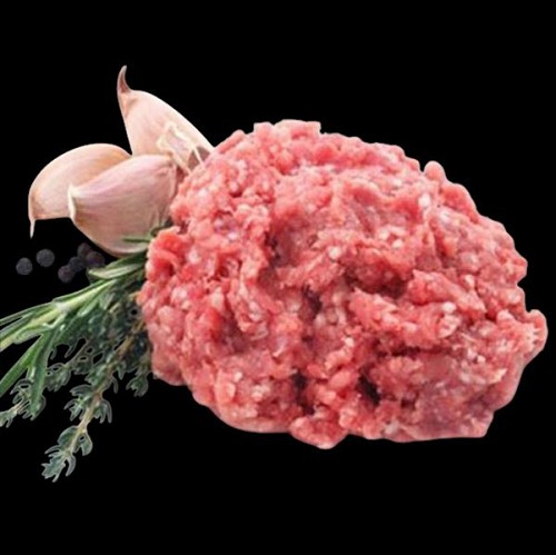 Bestes Bioland-Hackfleisch, für Schnelle faschierte Laibchen mit Beilagen