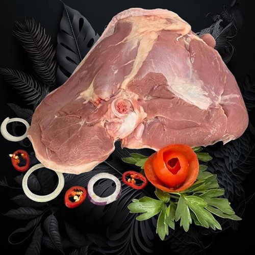 Putenoberkeule mit Knochen 1kg