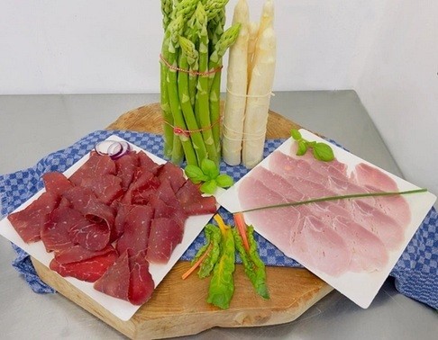 Schinkenplatte für Spargel 200g -Angebotspreis!