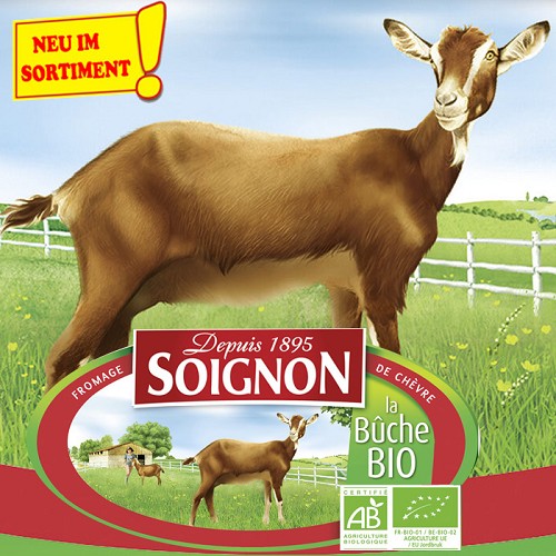 Ziegenweichkäserolle