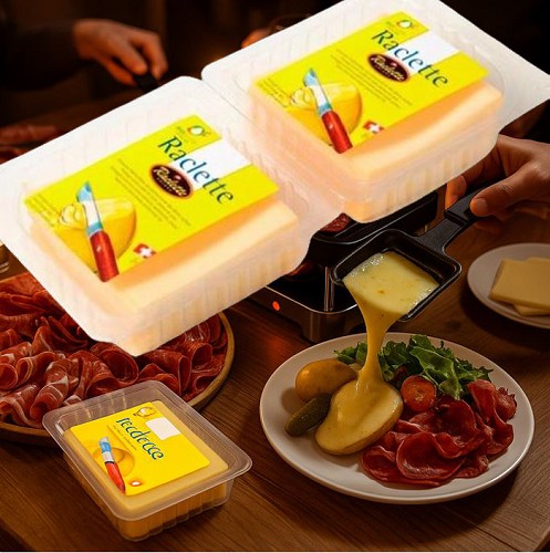 Raclette Scheiben,300g aus der Schweiz