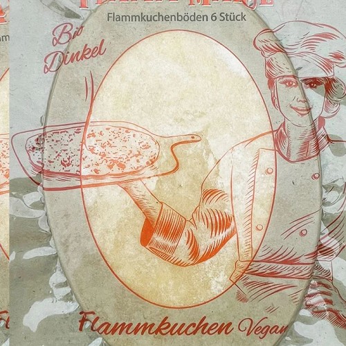 Dinkel-Flammkuchenböden ovale Form 6 St (300g)