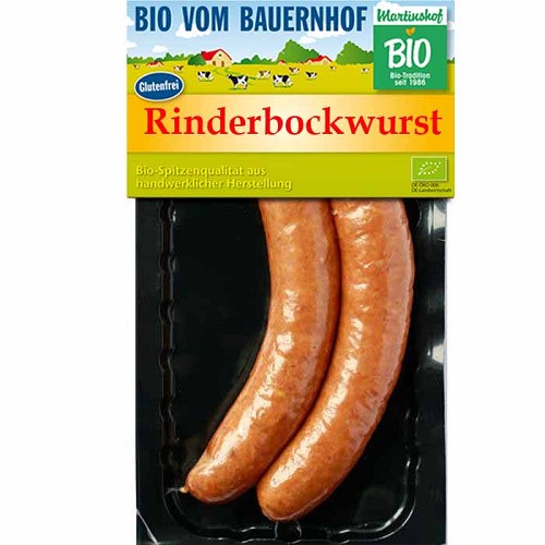 Bio Rinderbockwurst