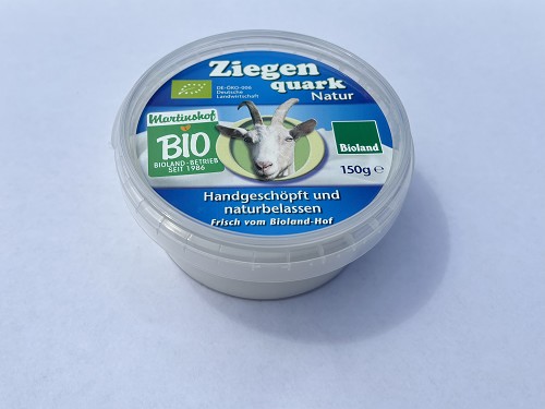 Bioland Ziegenquark natur 