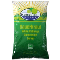 Bio Sauerkraut im Beutel