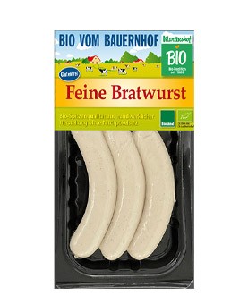 Bio Feine Bratwurst 3ST = 180g NEU IM SORTIMENT