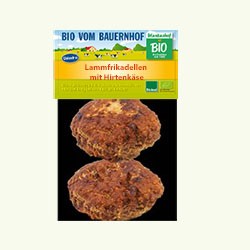 Bio Lammfrikadellen mit Hirtenkäse  2x110g